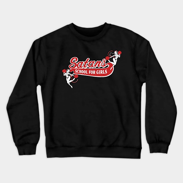 Satan Academy Crewneck Sweatshirt by Romy Karina